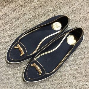 Tory Burch Dakota canvas flats